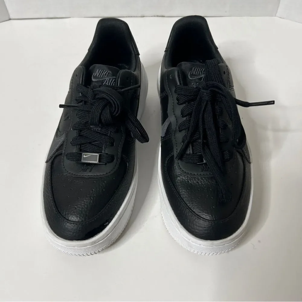 Nike Air Force 1 Platform Sneaker Womens 5.5 Black Athletic Shoes DJ9946-001 S26 - Picture 3 of 7